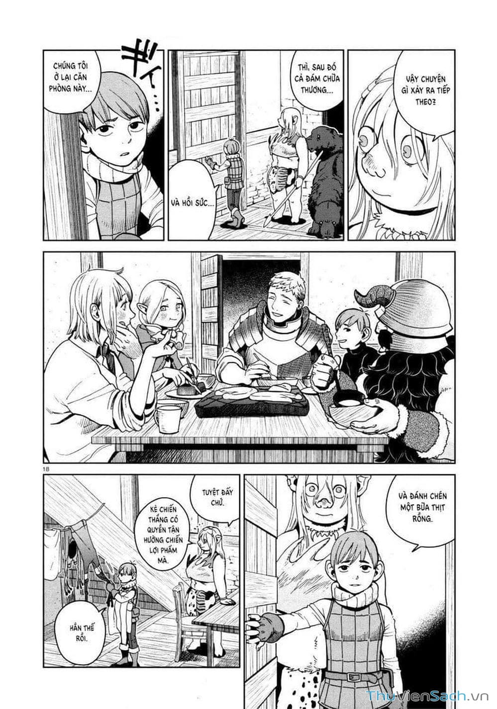 Truyện Tranh Mỹ Vị Hầm Ngục - Dungeon Meshi trang 4