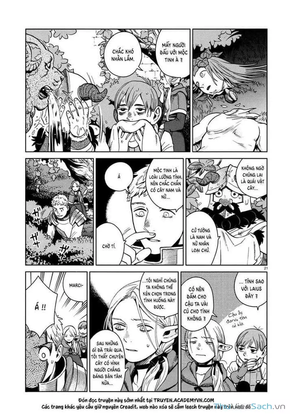 Truyện Tranh Mỹ Vị Hầm Ngục - Dungeon Meshi trang 4