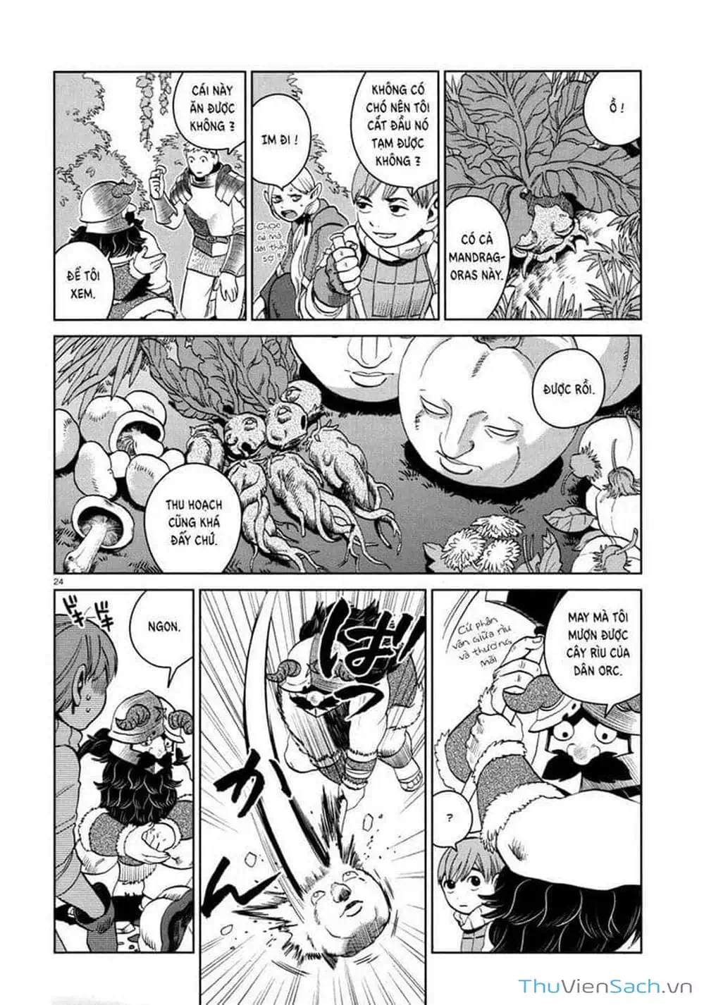 Truyện Tranh Mỹ Vị Hầm Ngục - Dungeon Meshi trang 4