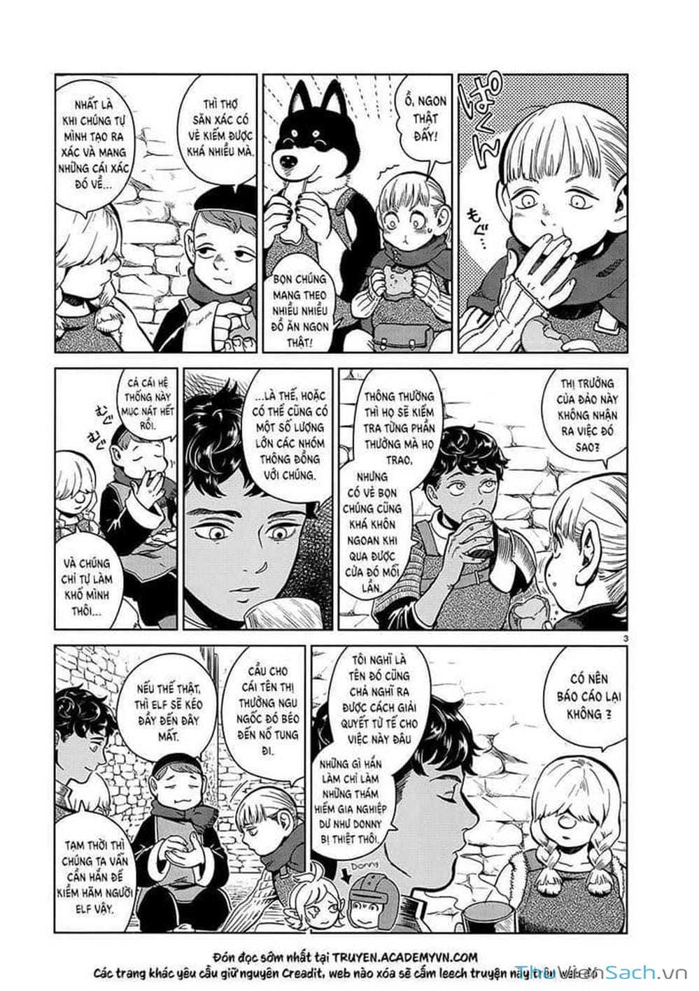 Truyện Tranh Mỹ Vị Hầm Ngục - Dungeon Meshi trang 4