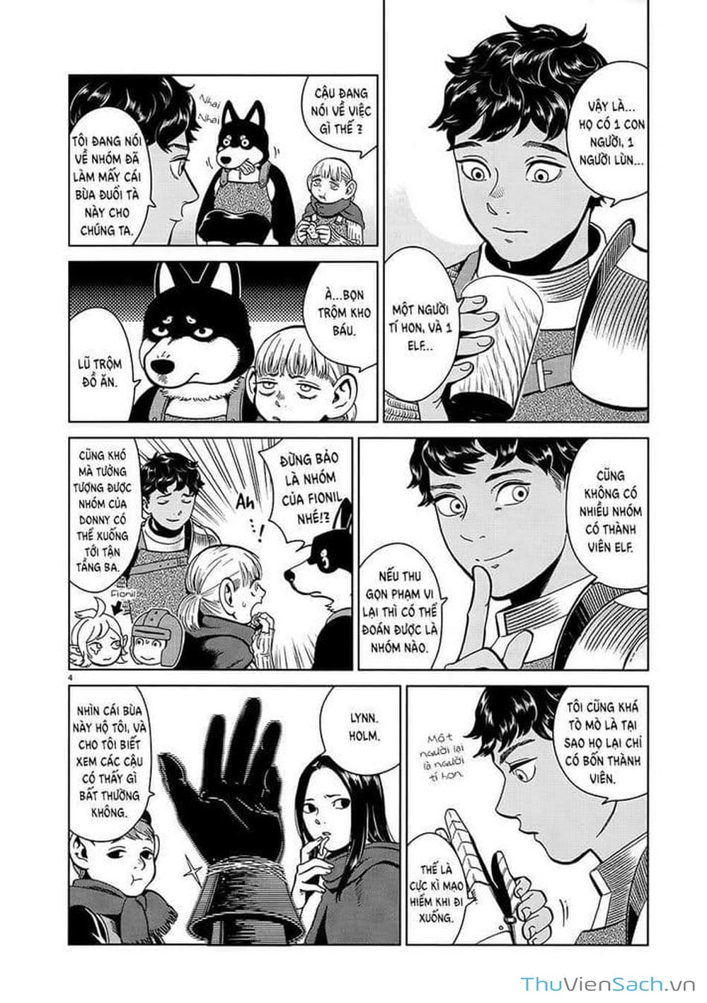 Truyện Tranh Mỹ Vị Hầm Ngục - Dungeon Meshi trang 4