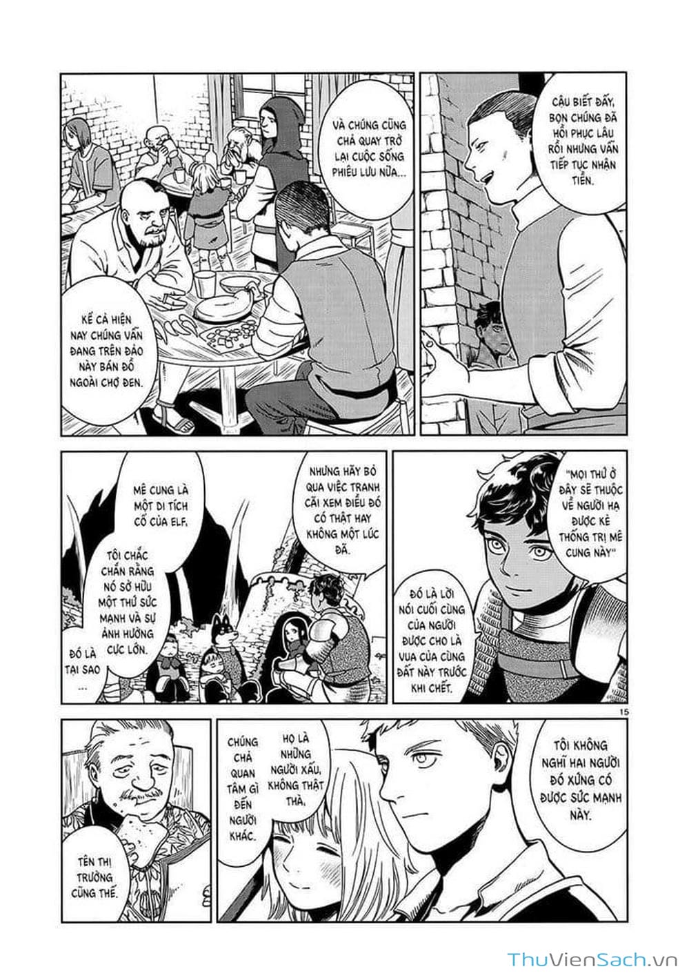 Truyện Tranh Mỹ Vị Hầm Ngục - Dungeon Meshi trang 4