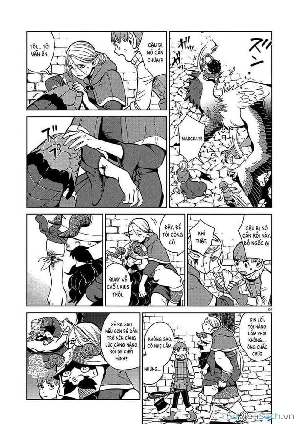 Truyện Tranh Mỹ Vị Hầm Ngục - Dungeon Meshi trang 4