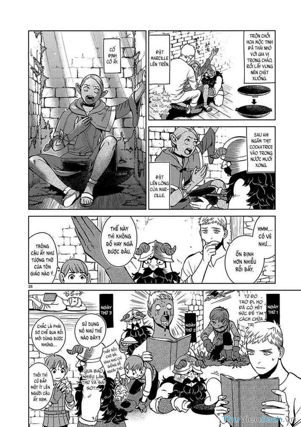 Truyện Tranh Mỹ Vị Hầm Ngục - Dungeon Meshi trang 4