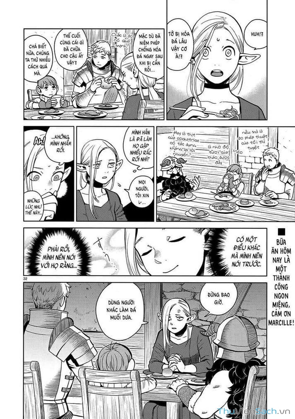 Truyện Tranh Mỹ Vị Hầm Ngục - Dungeon Meshi trang 4