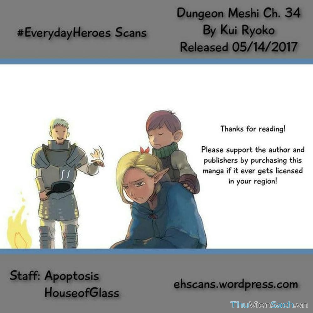 Truyện Tranh Mỹ Vị Hầm Ngục - Dungeon Meshi trang 4