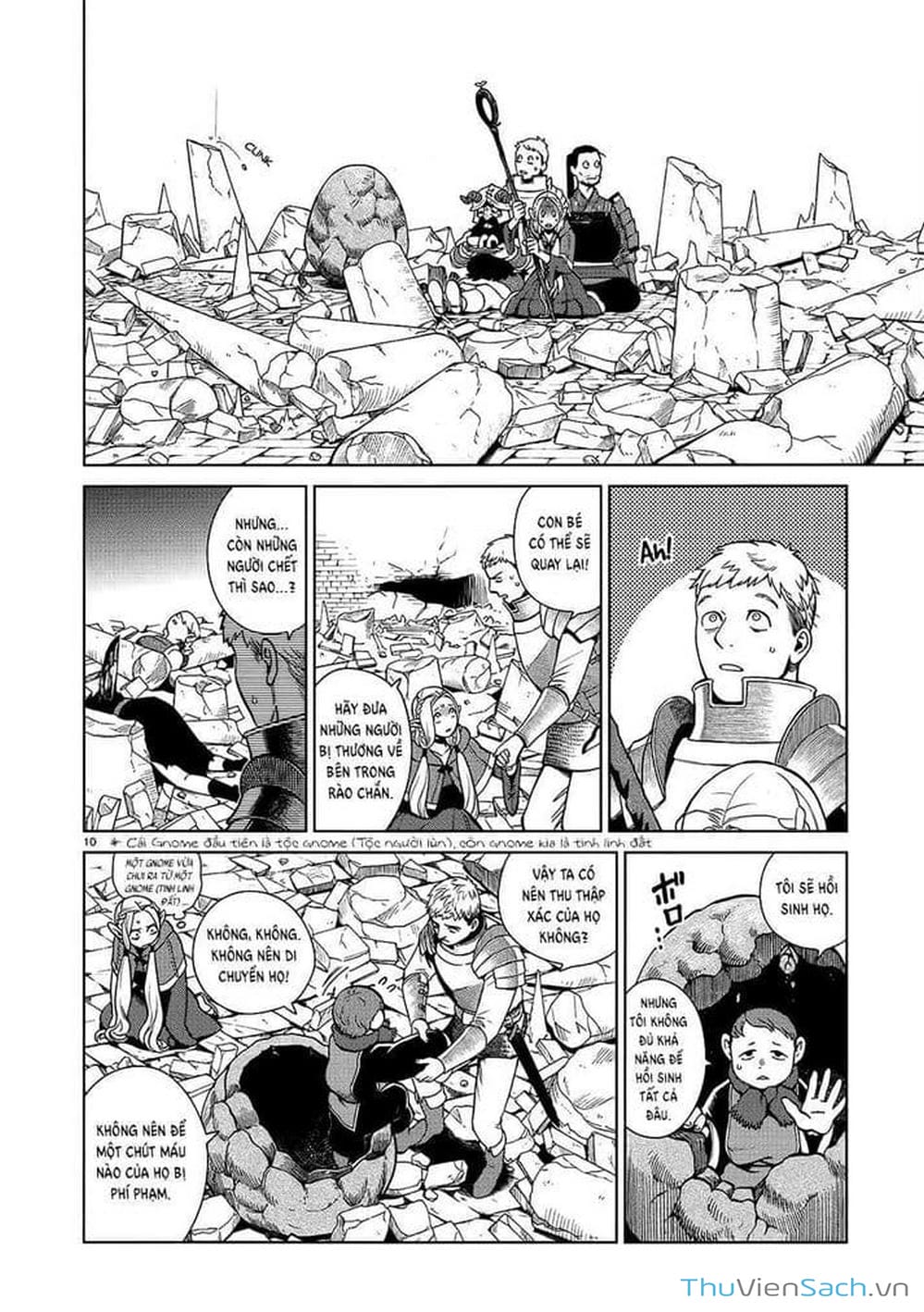 Truyện Tranh Mỹ Vị Hầm Ngục - Dungeon Meshi trang 4