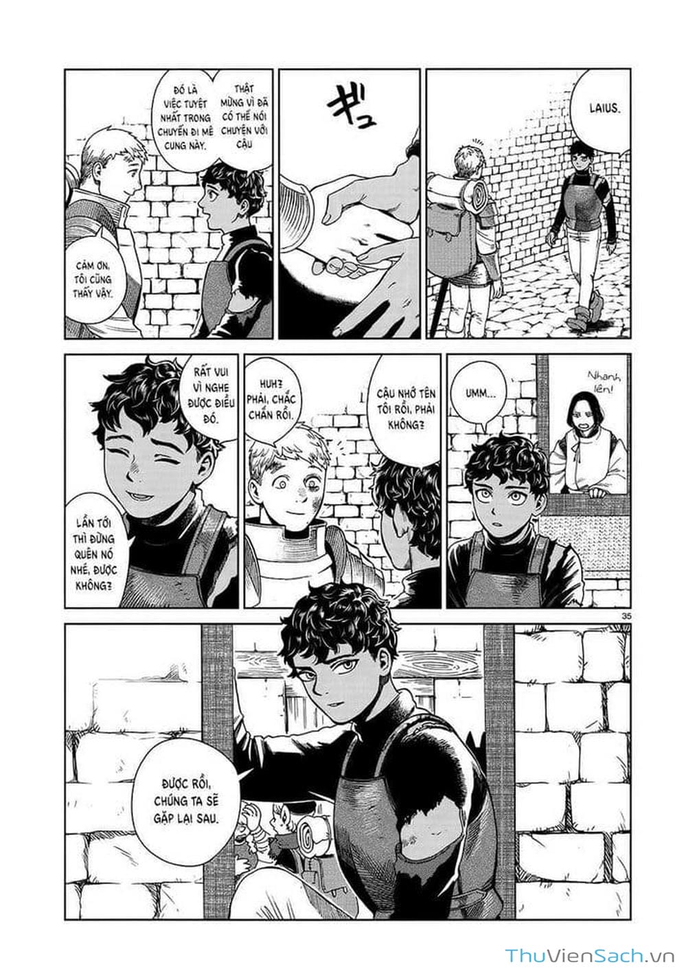 Truyện Tranh Mỹ Vị Hầm Ngục - Dungeon Meshi trang 4