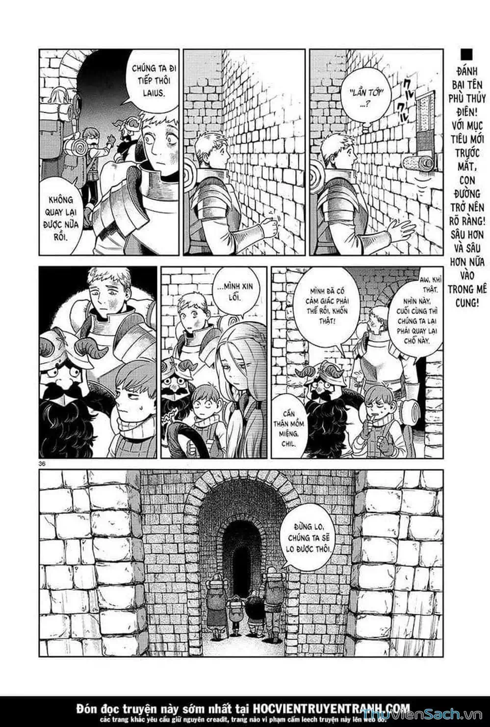 Truyện Tranh Mỹ Vị Hầm Ngục - Dungeon Meshi trang 4