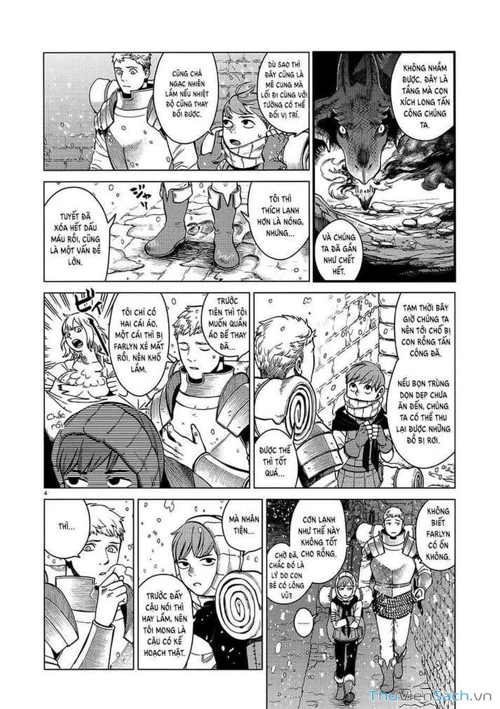 Truyện Tranh Mỹ Vị Hầm Ngục - Dungeon Meshi trang 4