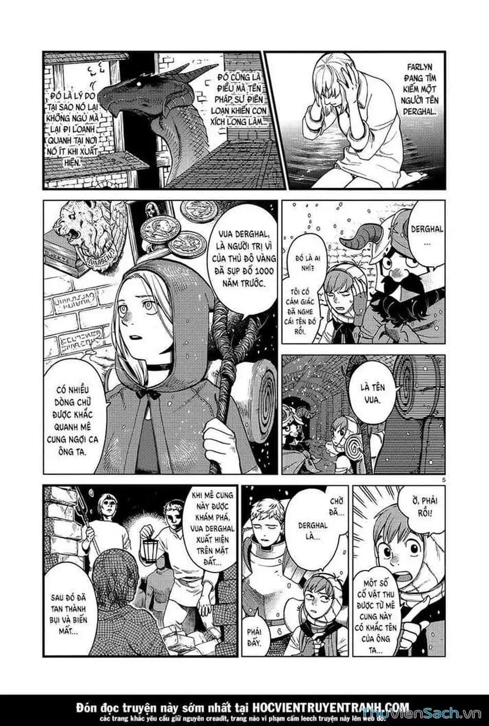 Truyện Tranh Mỹ Vị Hầm Ngục - Dungeon Meshi trang 4