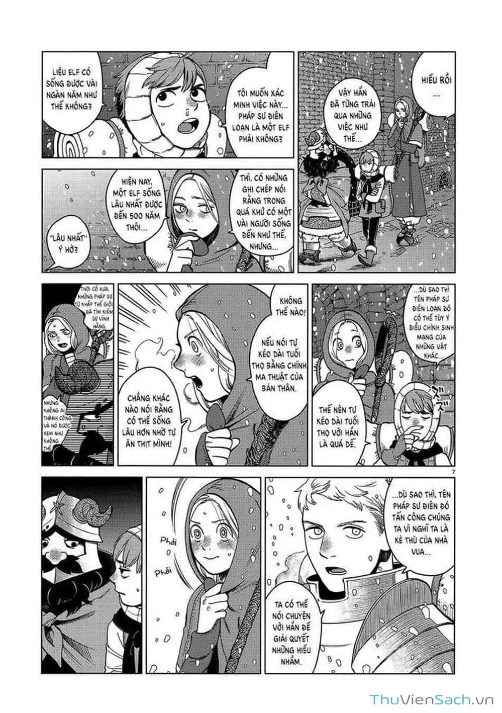 Truyện Tranh Mỹ Vị Hầm Ngục - Dungeon Meshi trang 4