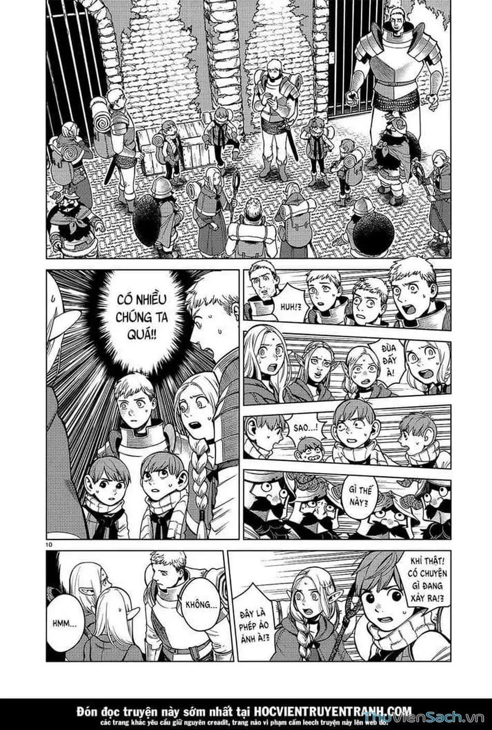 Truyện Tranh Mỹ Vị Hầm Ngục - Dungeon Meshi trang 4