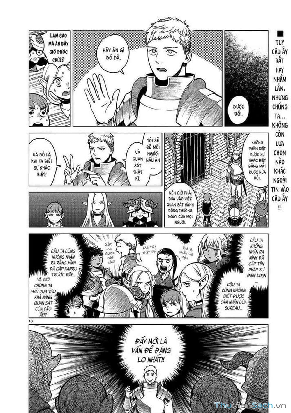 Truyện Tranh Mỹ Vị Hầm Ngục - Dungeon Meshi trang 4