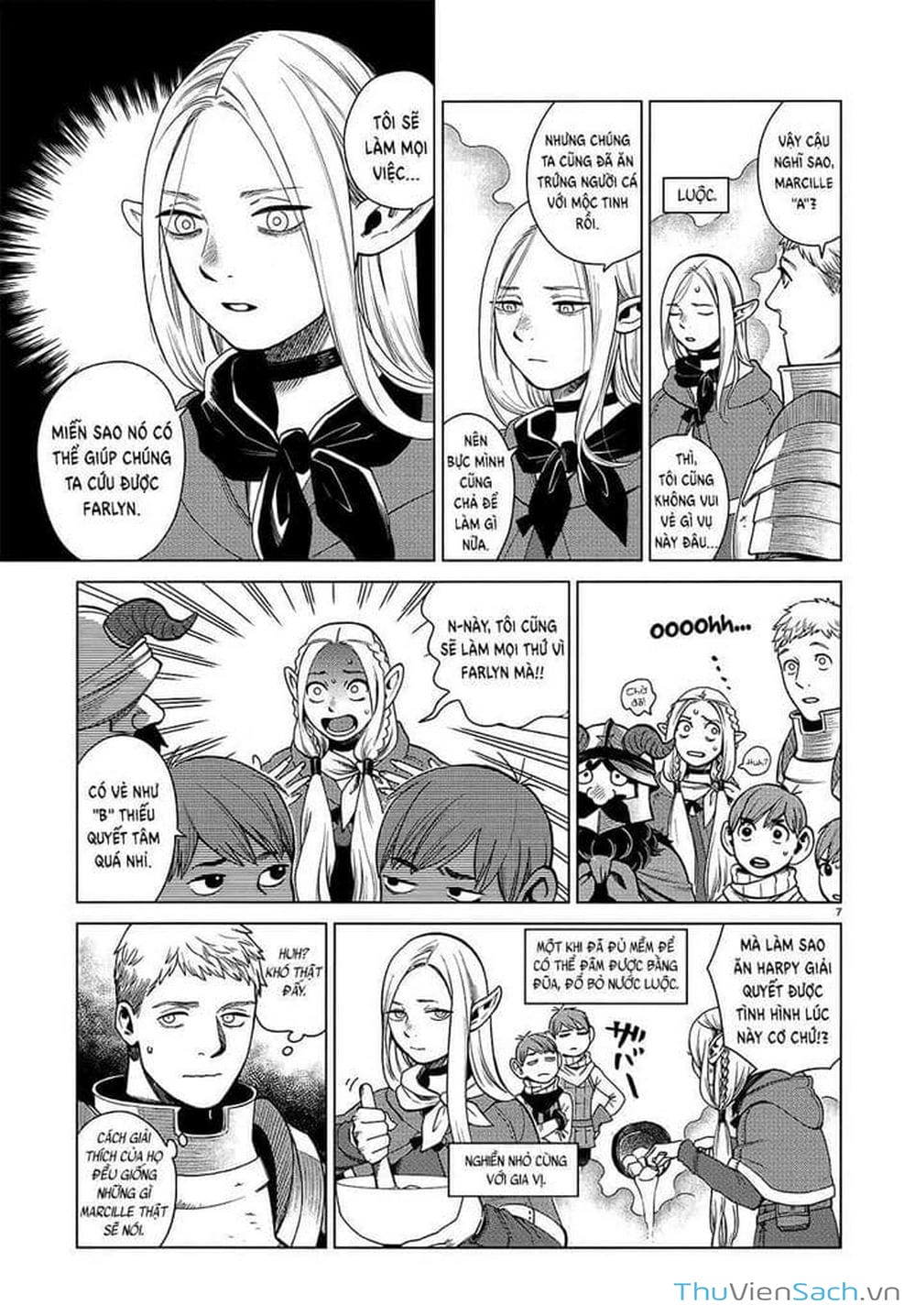 Truyện Tranh Mỹ Vị Hầm Ngục - Dungeon Meshi trang 4