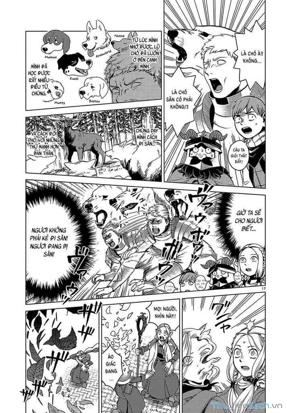 Truyện Tranh Mỹ Vị Hầm Ngục - Dungeon Meshi trang 4