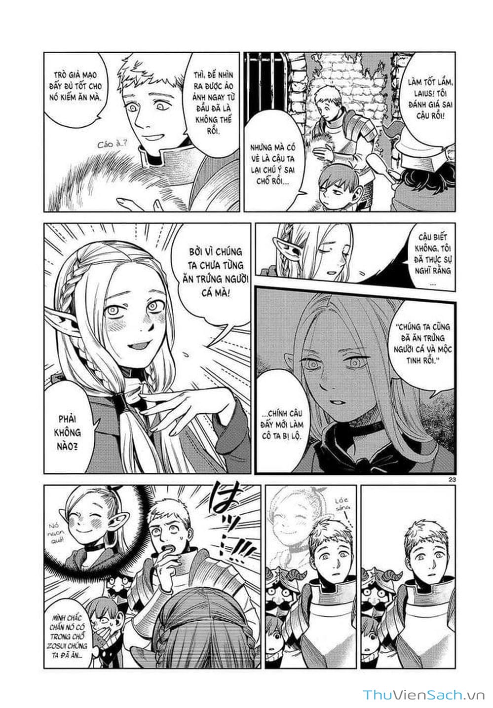 Truyện Tranh Mỹ Vị Hầm Ngục - Dungeon Meshi trang 4