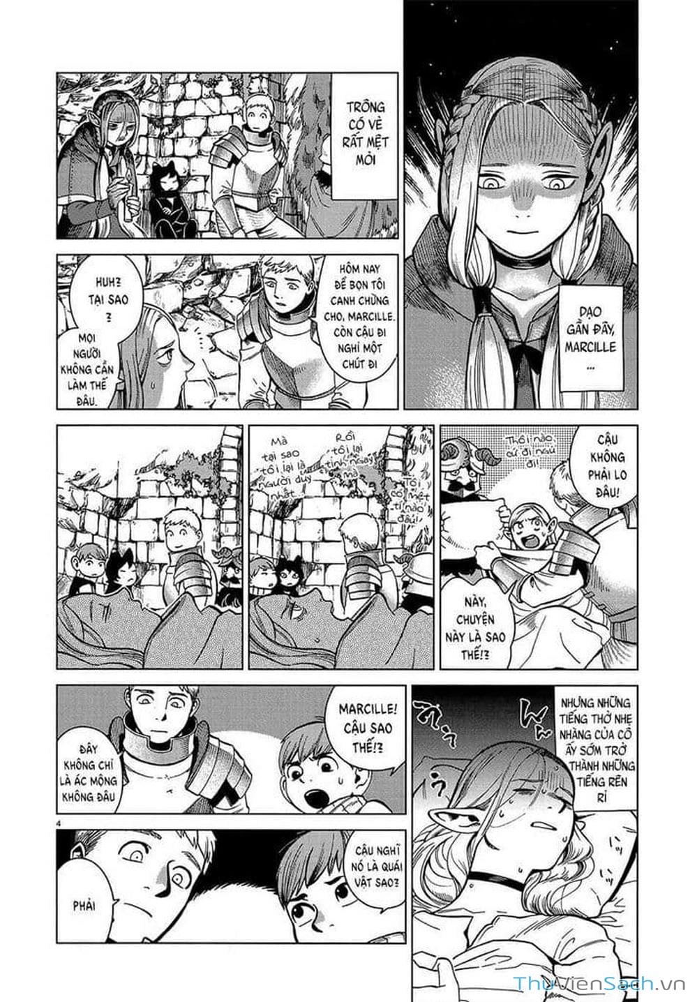 Truyện Tranh Mỹ Vị Hầm Ngục - Dungeon Meshi trang 4