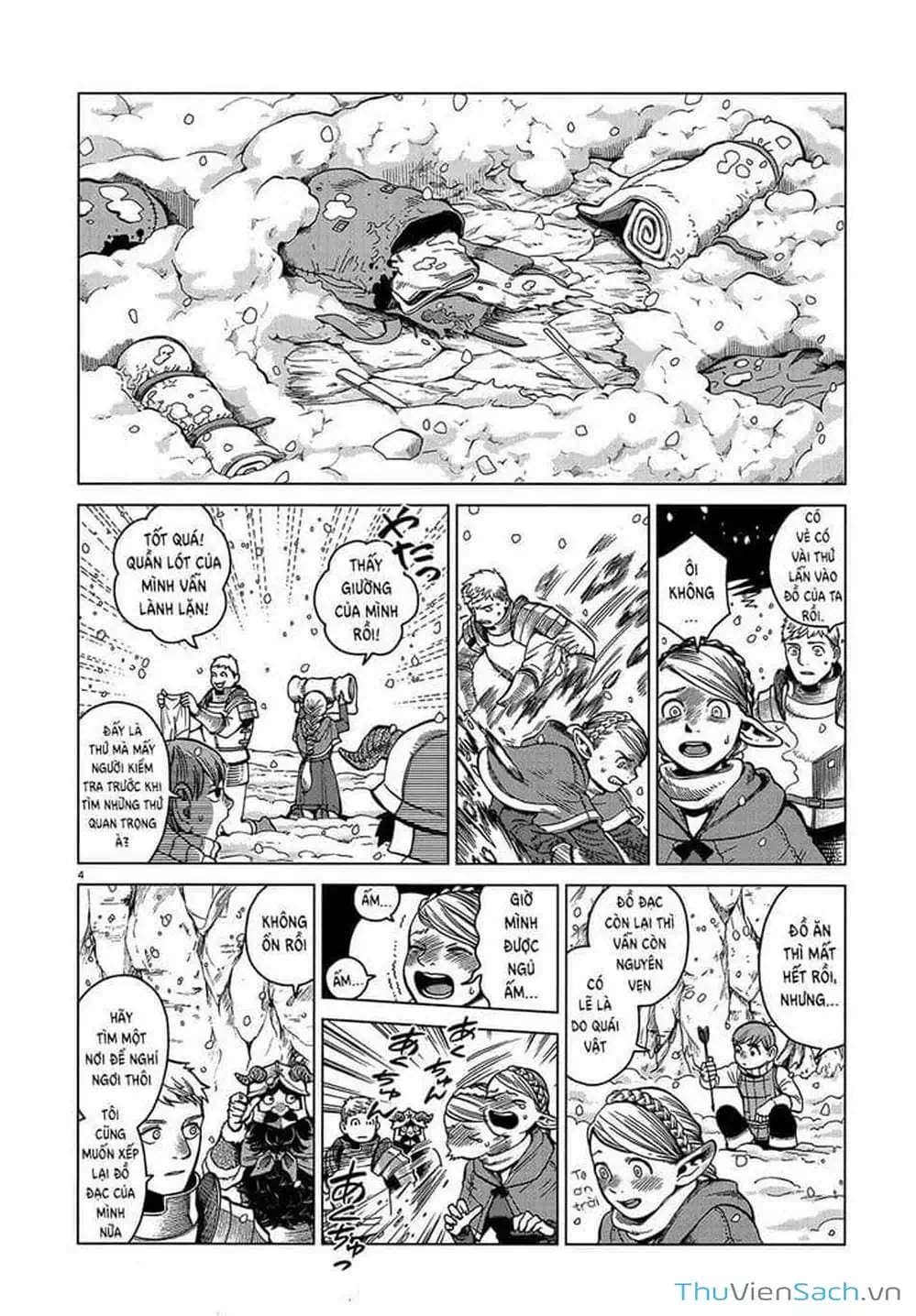 Truyện Tranh Mỹ Vị Hầm Ngục - Dungeon Meshi trang 4