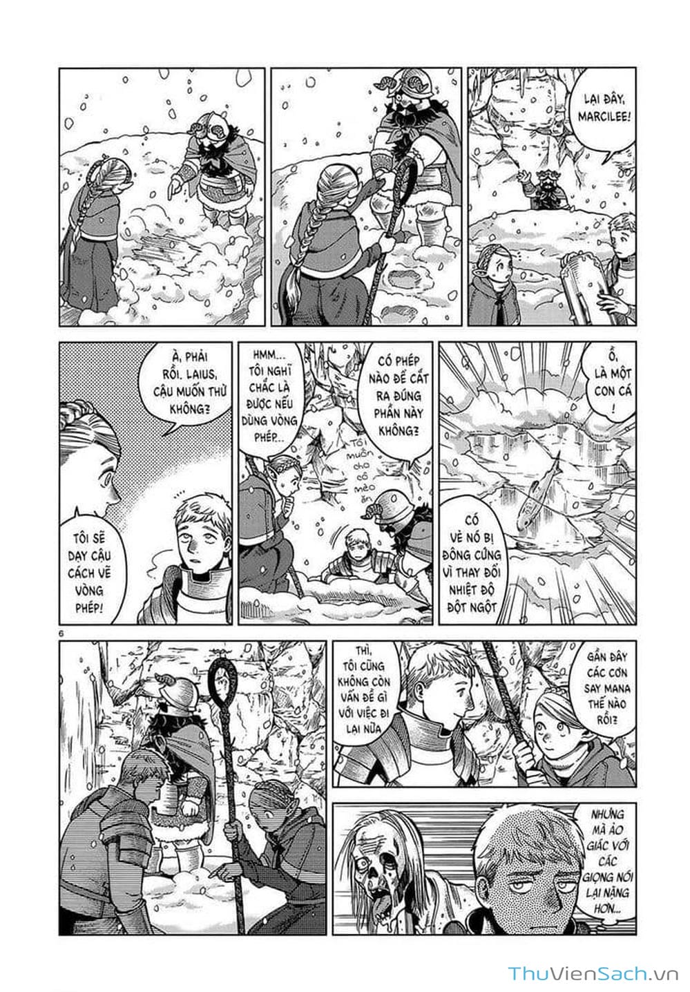 Truyện Tranh Mỹ Vị Hầm Ngục - Dungeon Meshi trang 4