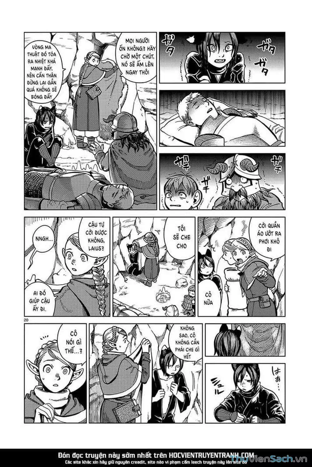 Truyện Tranh Mỹ Vị Hầm Ngục - Dungeon Meshi trang 4