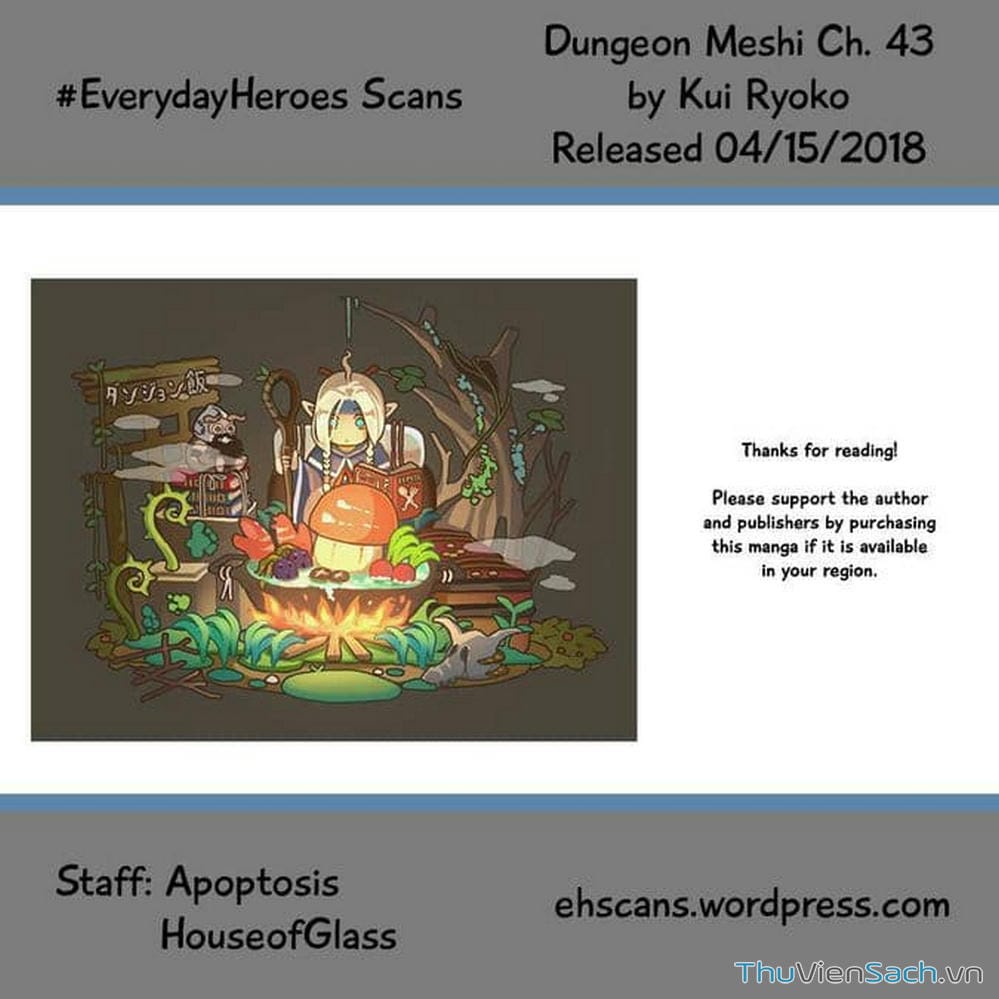 Truyện Tranh Mỹ Vị Hầm Ngục - Dungeon Meshi trang 4