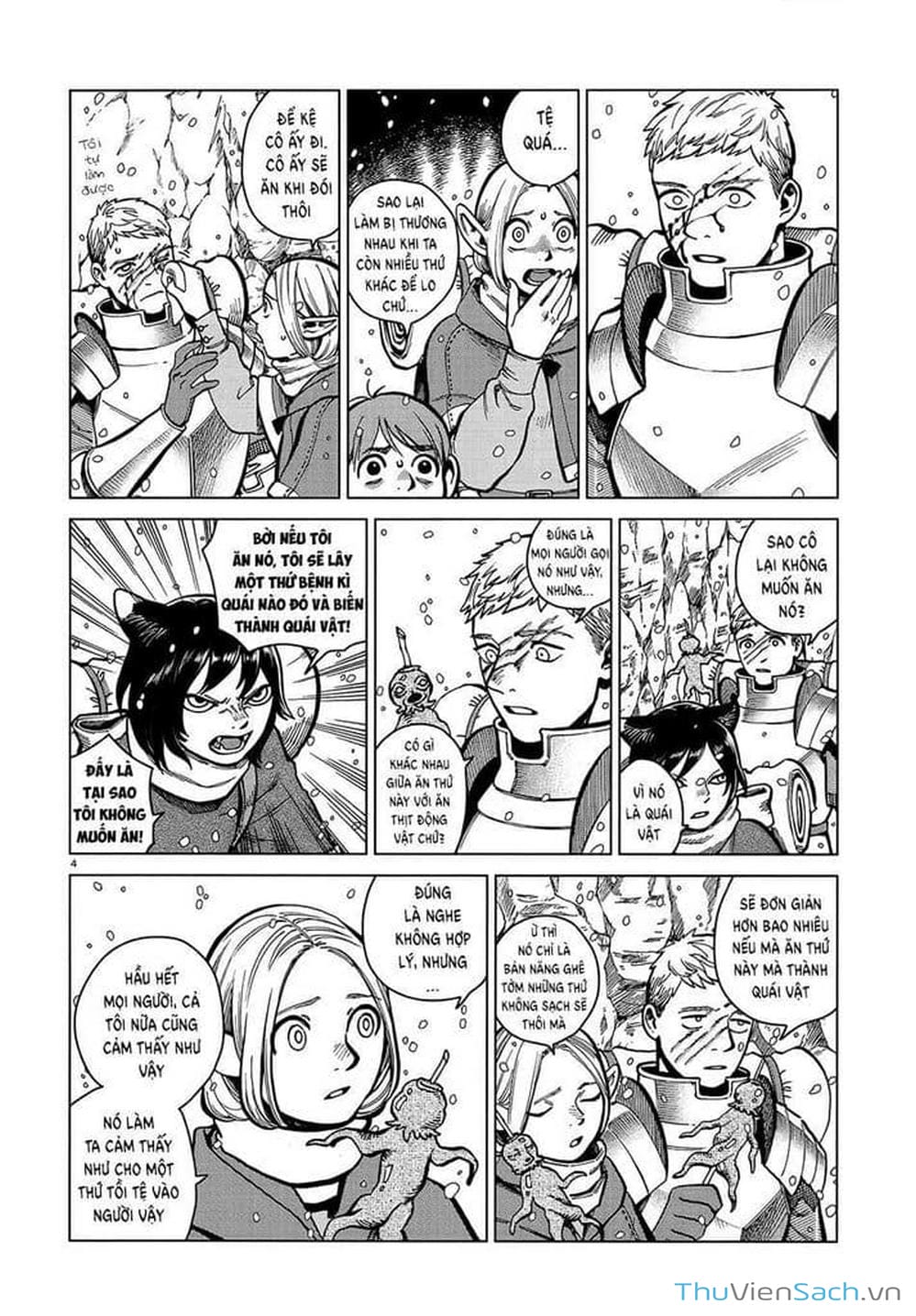 Truyện Tranh Mỹ Vị Hầm Ngục - Dungeon Meshi trang 4