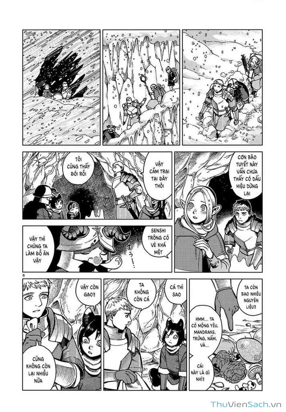 Truyện Tranh Mỹ Vị Hầm Ngục - Dungeon Meshi trang 4