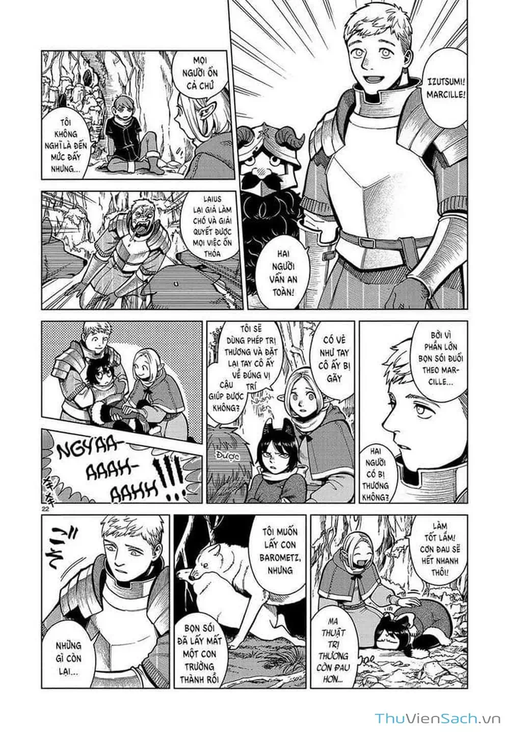 Truyện Tranh Mỹ Vị Hầm Ngục - Dungeon Meshi trang 4