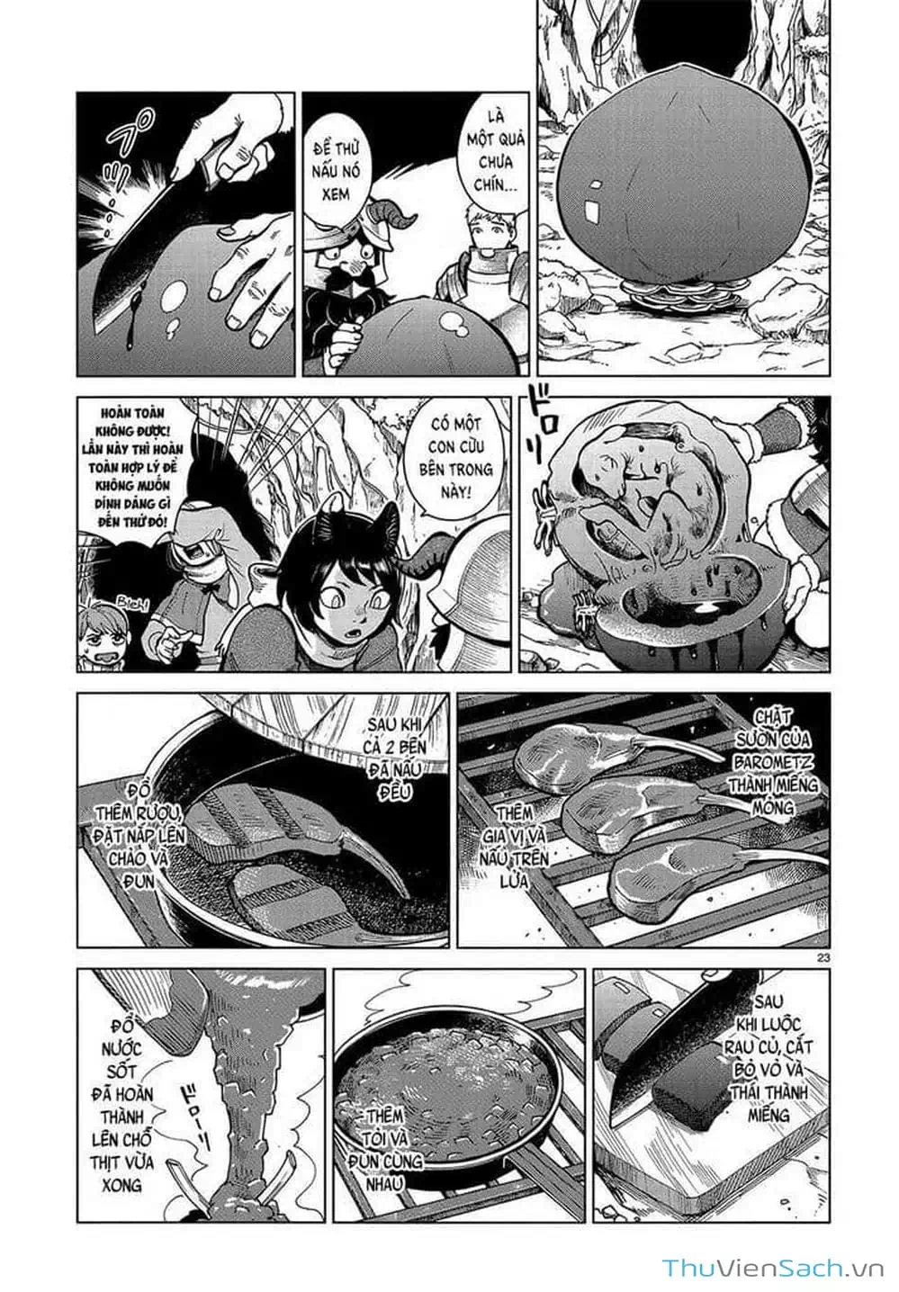 Truyện Tranh Mỹ Vị Hầm Ngục - Dungeon Meshi trang 4