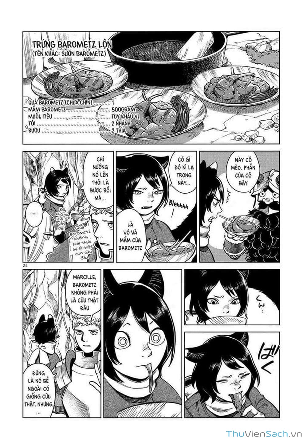 Truyện Tranh Mỹ Vị Hầm Ngục - Dungeon Meshi trang 4