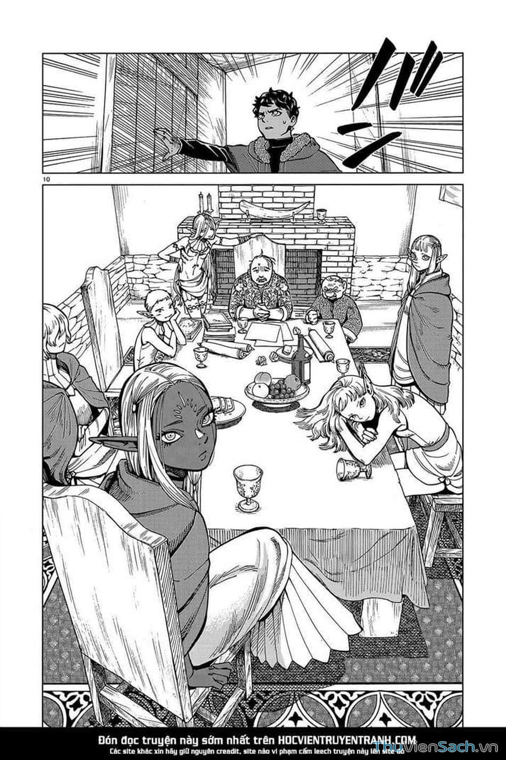 Truyện Tranh Mỹ Vị Hầm Ngục - Dungeon Meshi trang 4