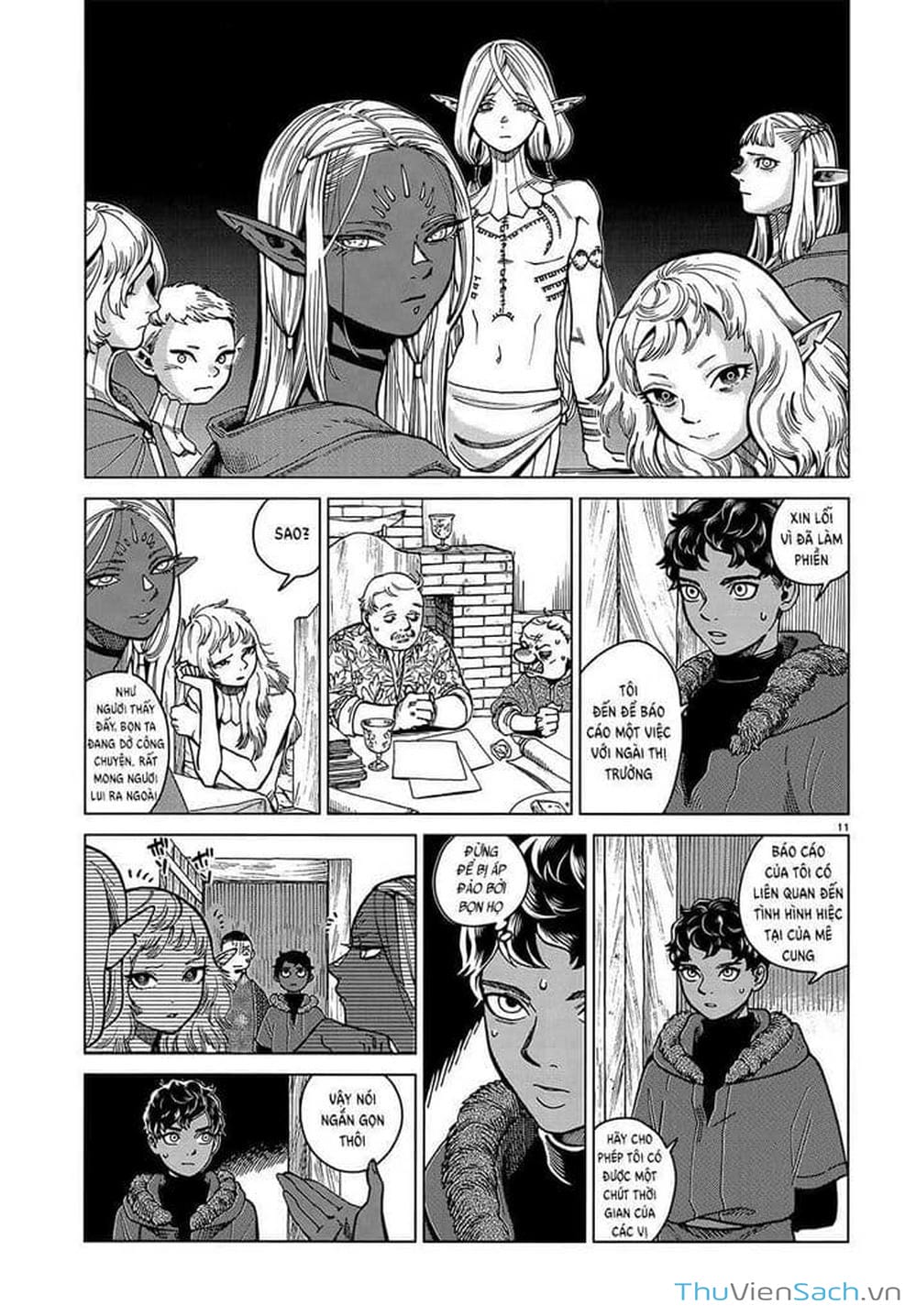 Truyện Tranh Mỹ Vị Hầm Ngục - Dungeon Meshi trang 4