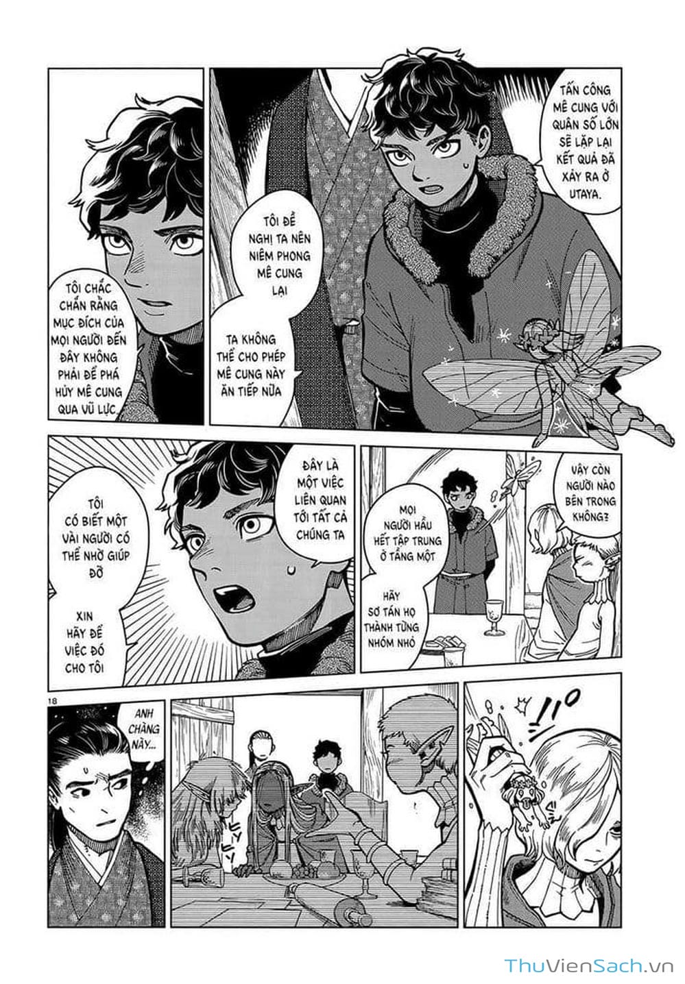 Truyện Tranh Mỹ Vị Hầm Ngục - Dungeon Meshi trang 4