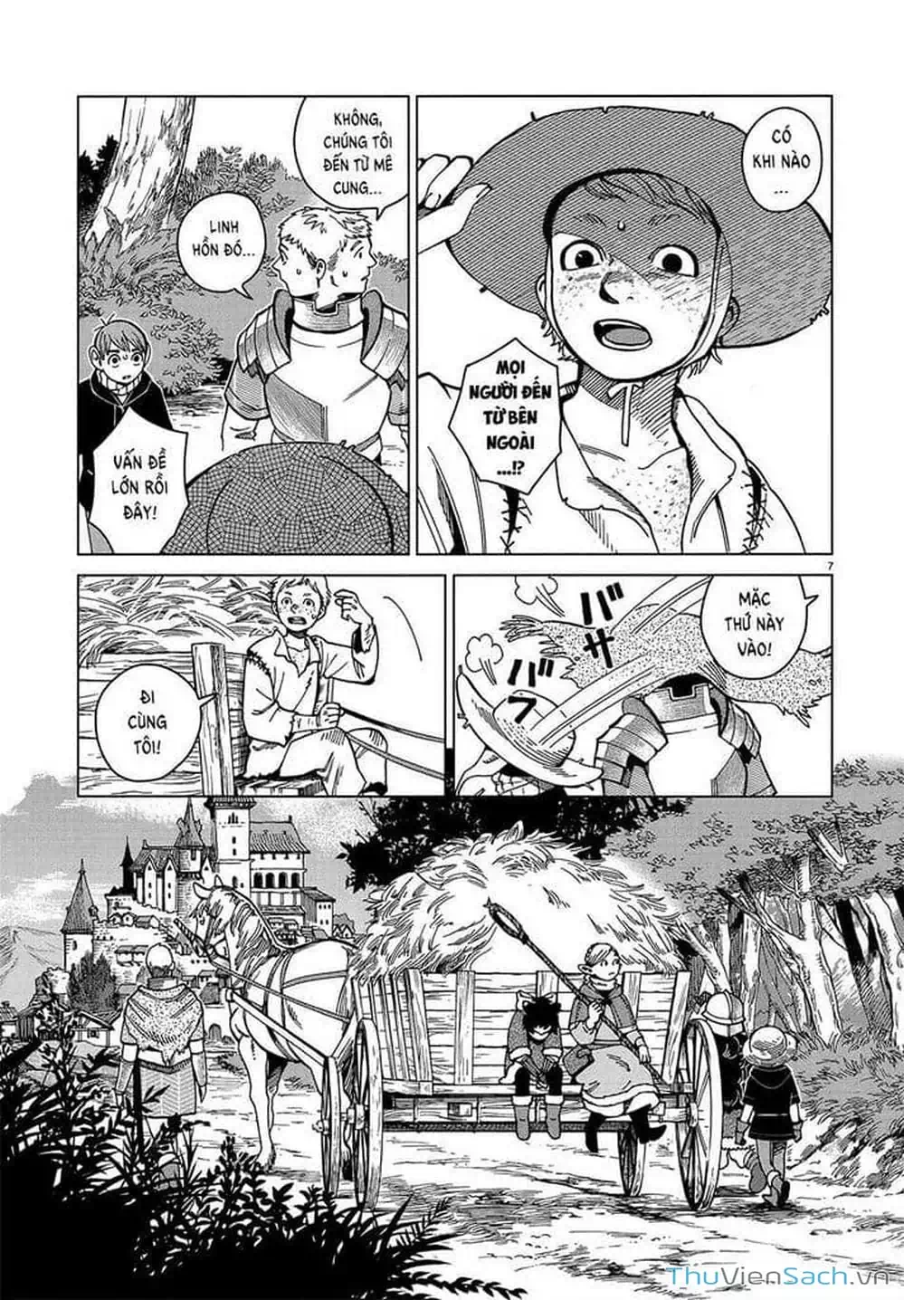 Truyện Tranh Mỹ Vị Hầm Ngục - Dungeon Meshi trang 4