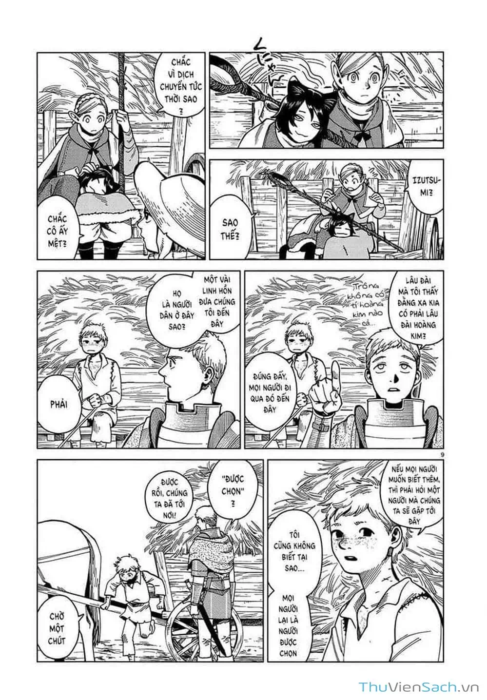 Truyện Tranh Mỹ Vị Hầm Ngục - Dungeon Meshi trang 4