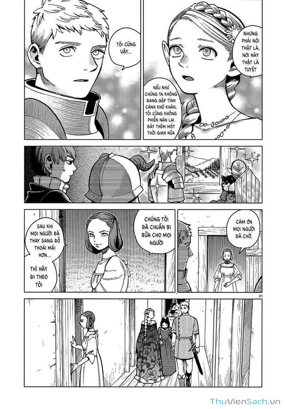 Truyện Tranh Mỹ Vị Hầm Ngục - Dungeon Meshi trang 4