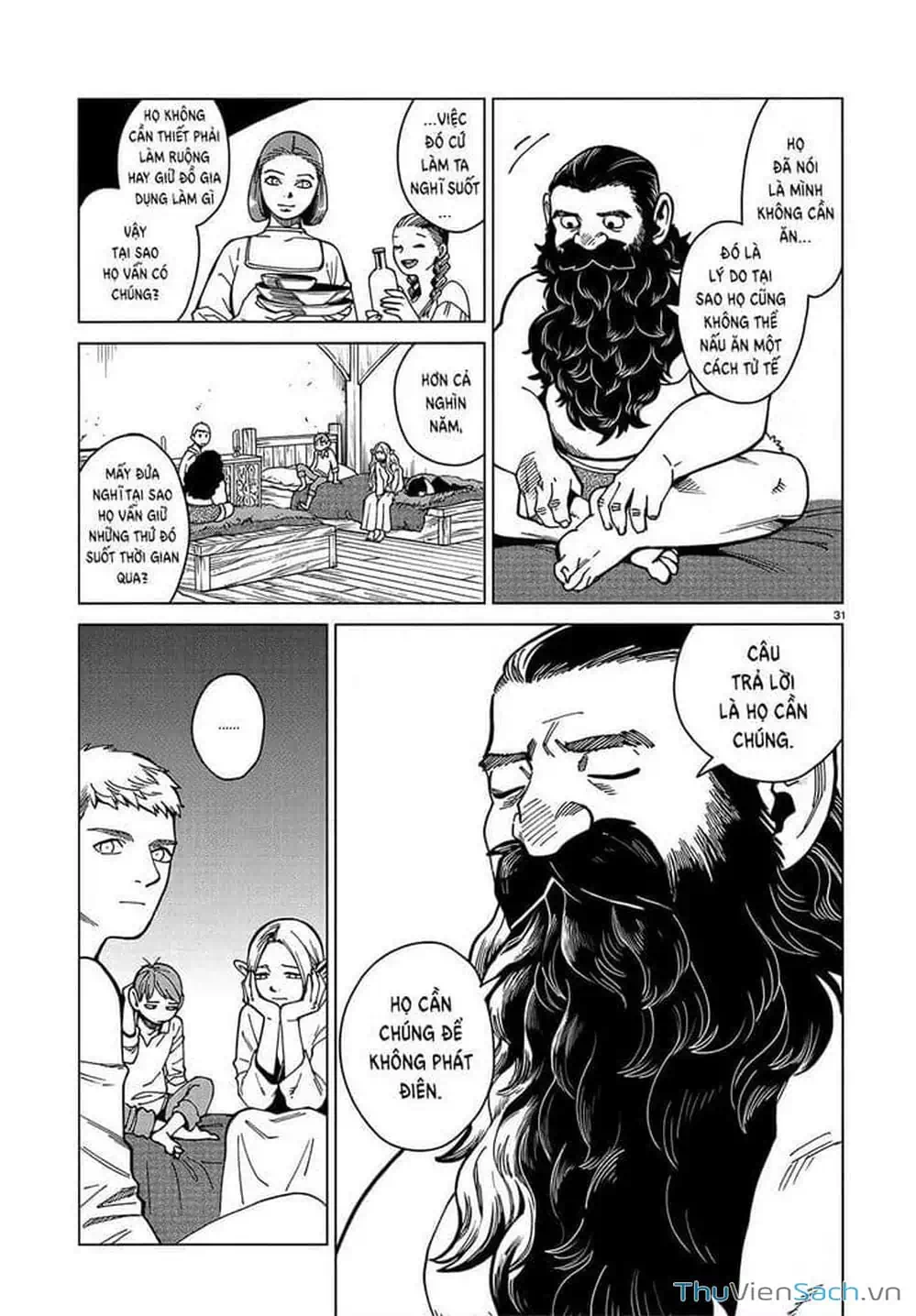 Truyện Tranh Mỹ Vị Hầm Ngục - Dungeon Meshi trang 4