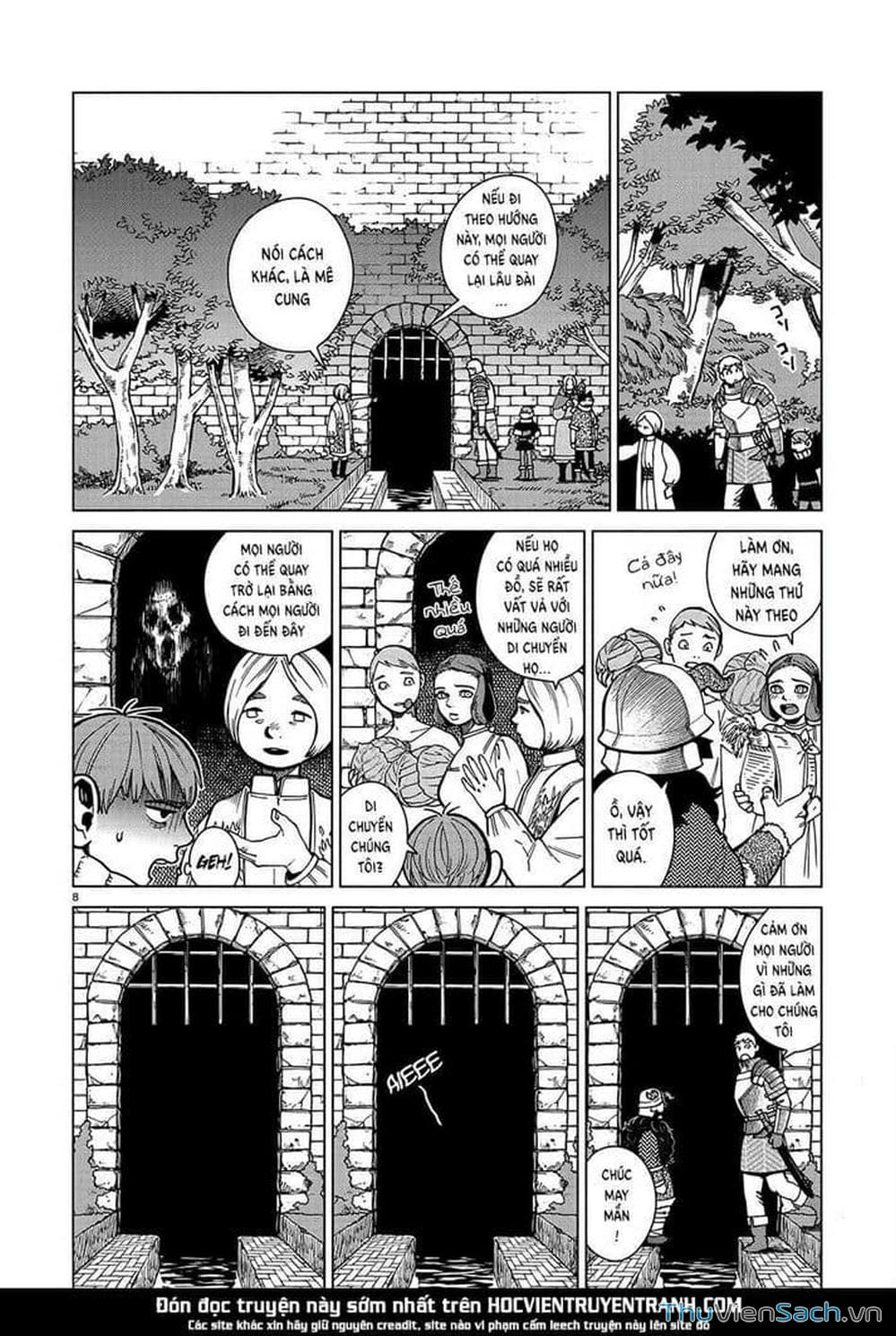 Truyện Tranh Mỹ Vị Hầm Ngục - Dungeon Meshi trang 4