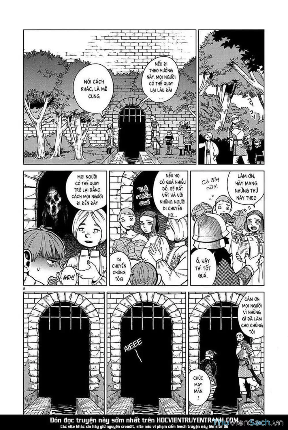 Truyện Tranh Mỹ Vị Hầm Ngục - Dungeon Meshi trang 4