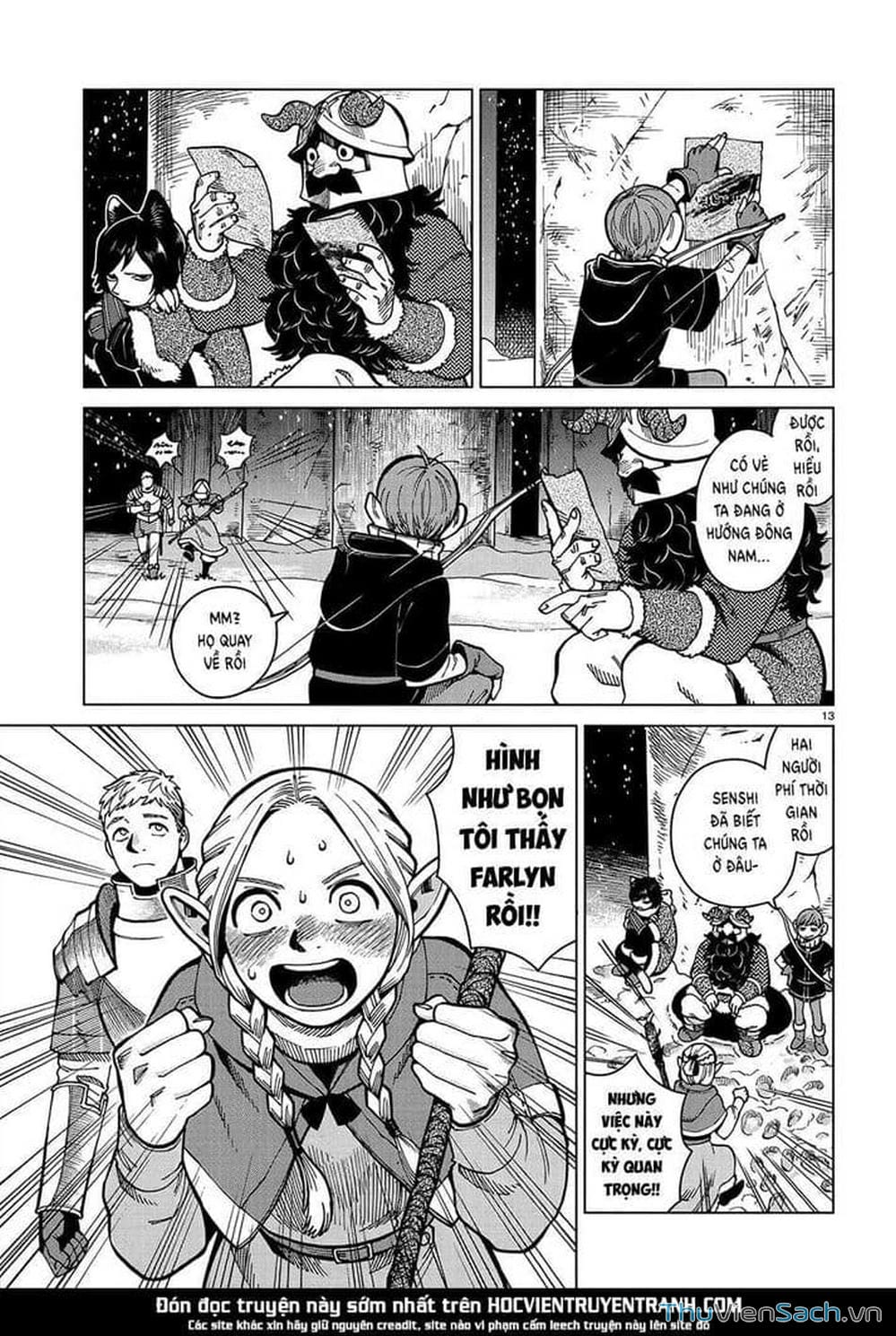 Truyện Tranh Mỹ Vị Hầm Ngục - Dungeon Meshi trang 4