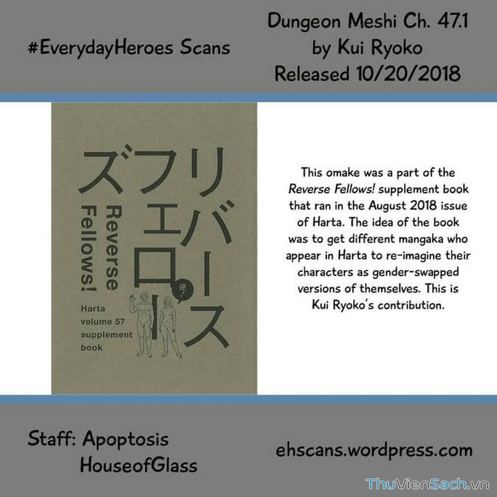 Truyện Tranh Mỹ Vị Hầm Ngục - Dungeon Meshi trang 4