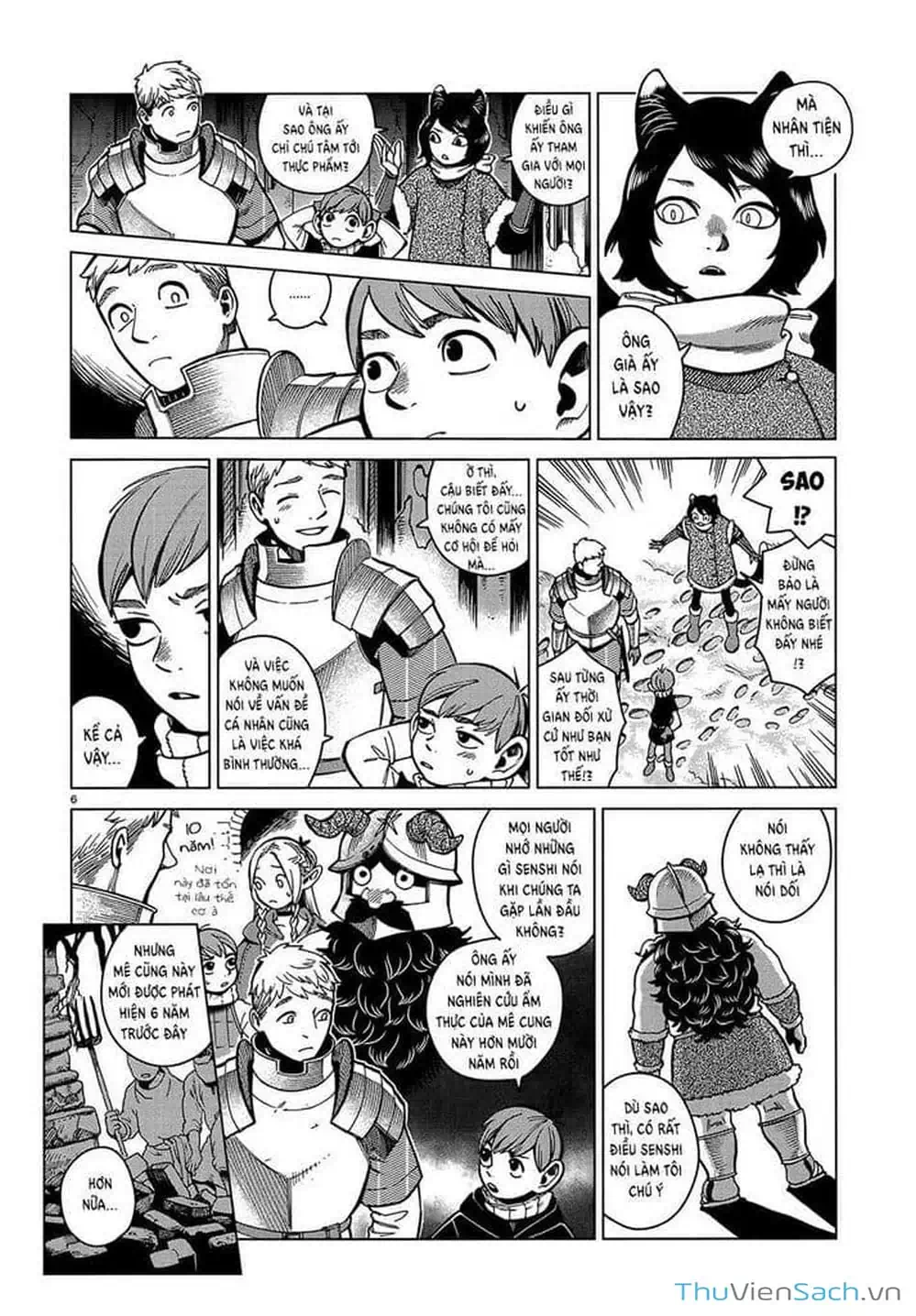 Truyện Tranh Mỹ Vị Hầm Ngục - Dungeon Meshi trang 4