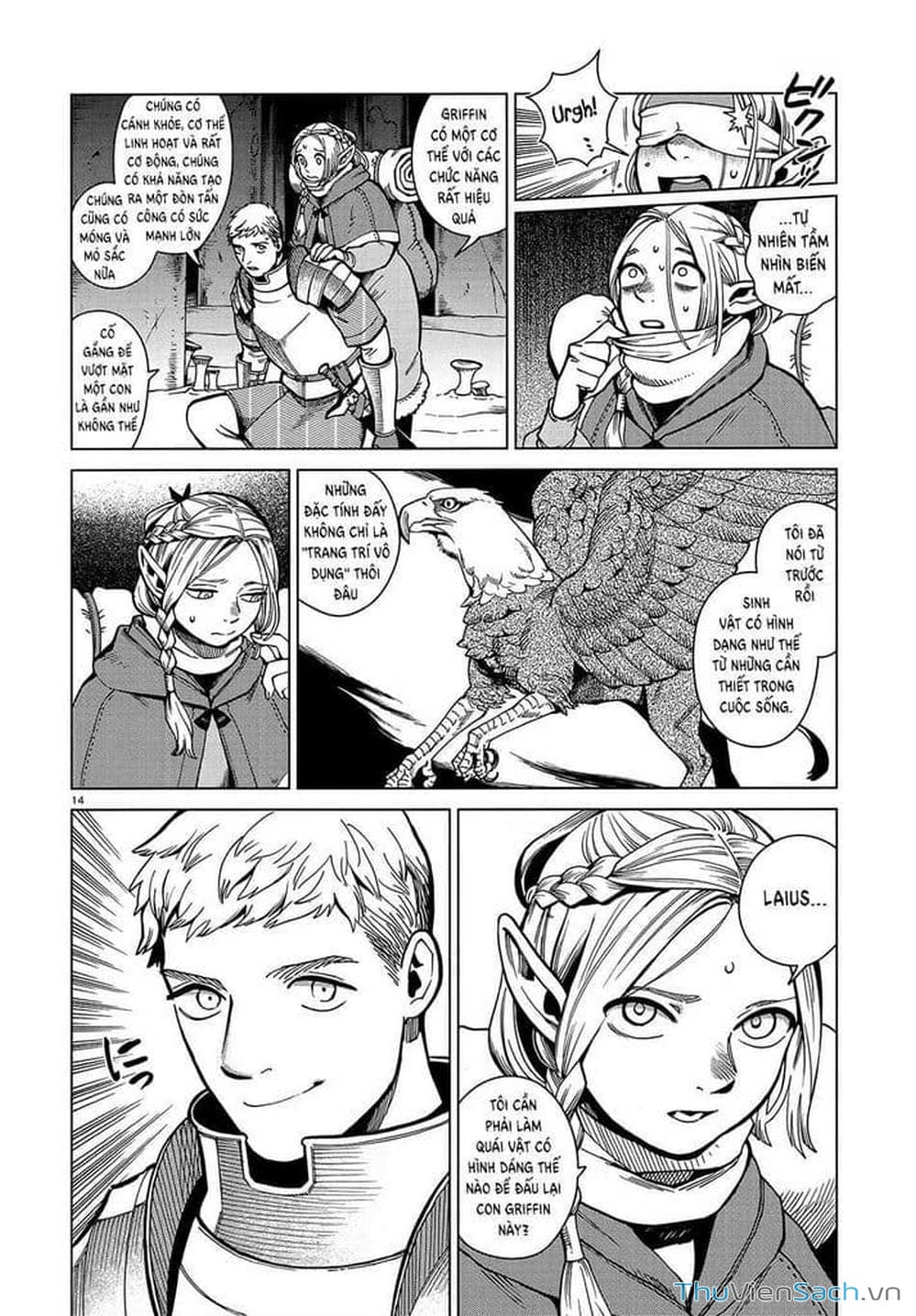 Truyện Tranh Mỹ Vị Hầm Ngục - Dungeon Meshi trang 4