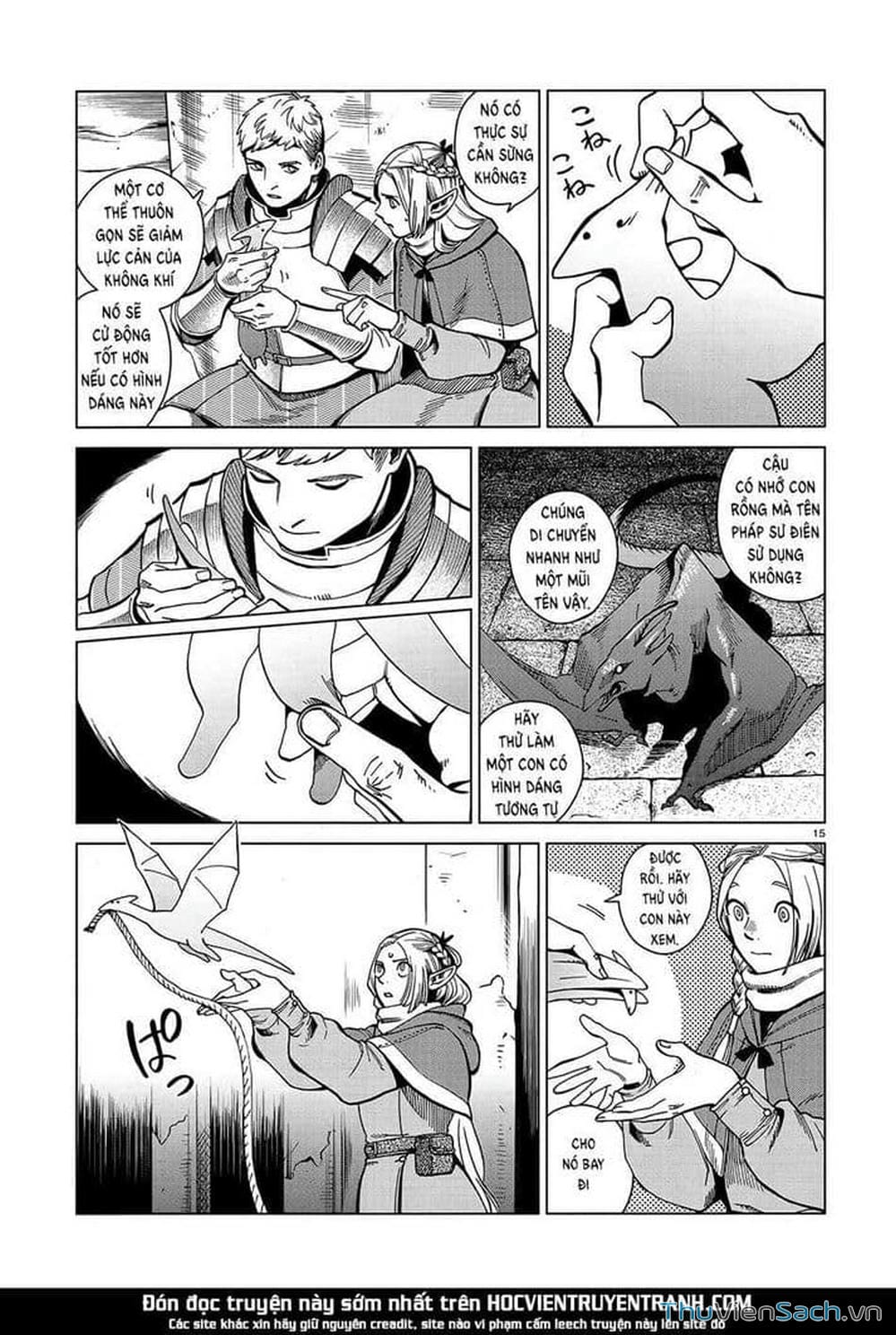 Truyện Tranh Mỹ Vị Hầm Ngục - Dungeon Meshi trang 4