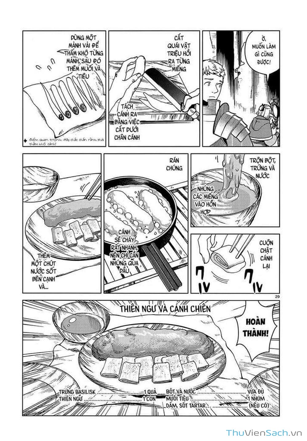 Truyện Tranh Mỹ Vị Hầm Ngục - Dungeon Meshi trang 4