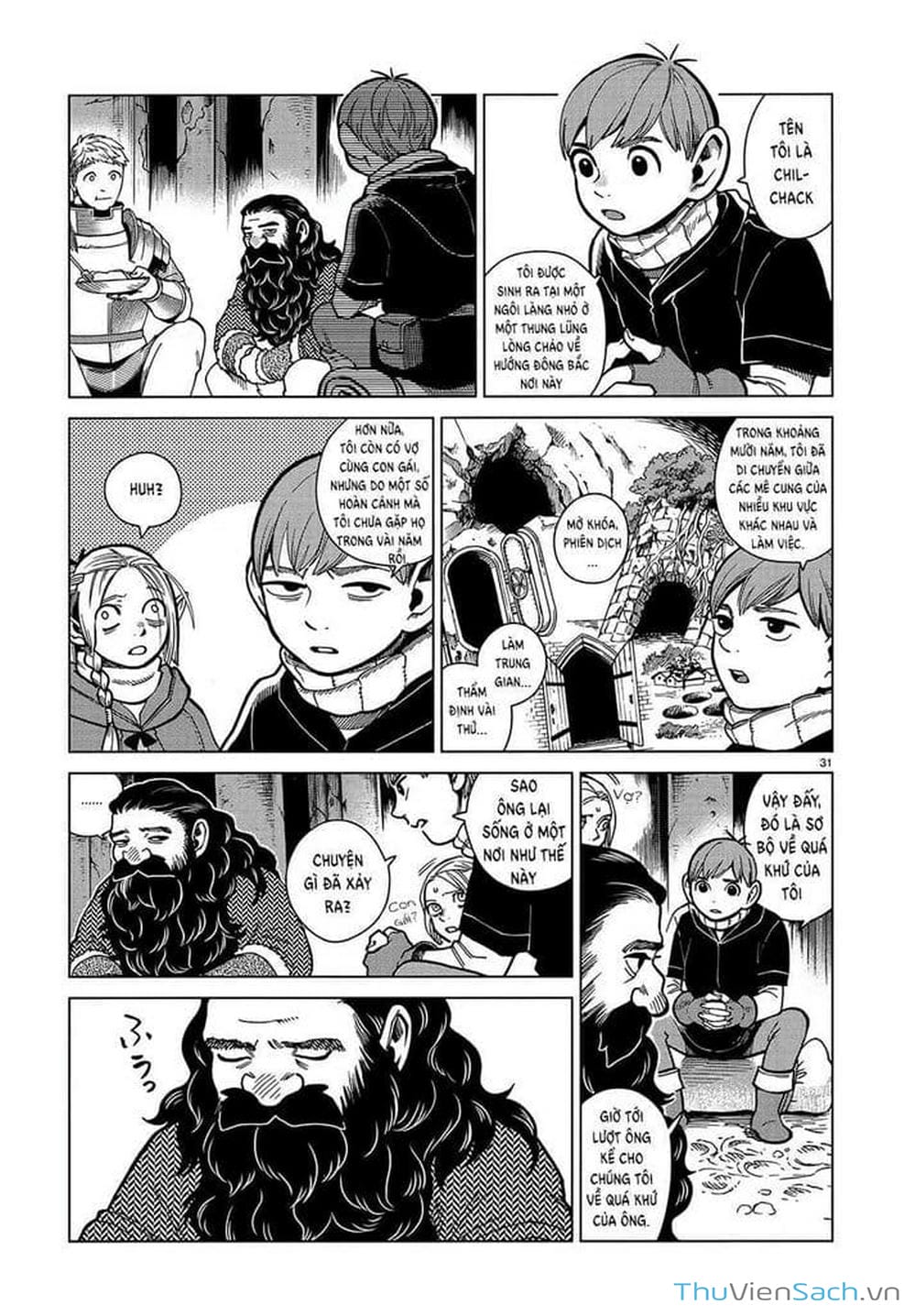 Truyện Tranh Mỹ Vị Hầm Ngục - Dungeon Meshi trang 4