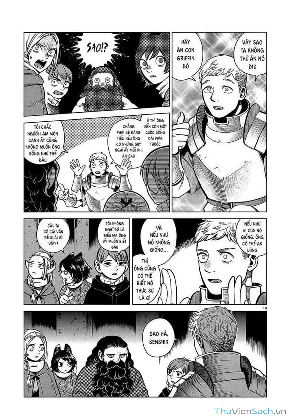 Truyện Tranh Mỹ Vị Hầm Ngục - Dungeon Meshi trang 4