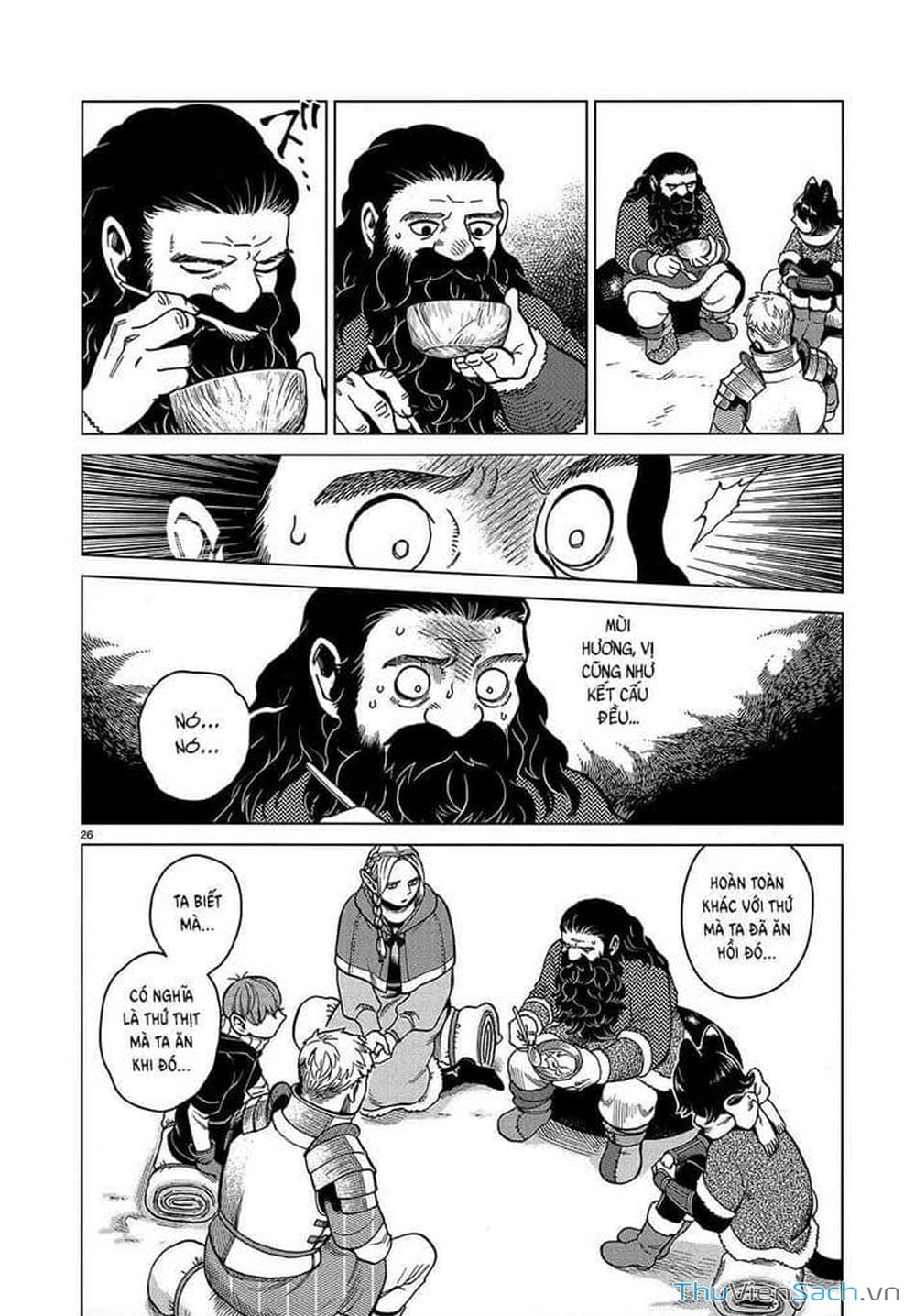 Truyện Tranh Mỹ Vị Hầm Ngục - Dungeon Meshi trang 4