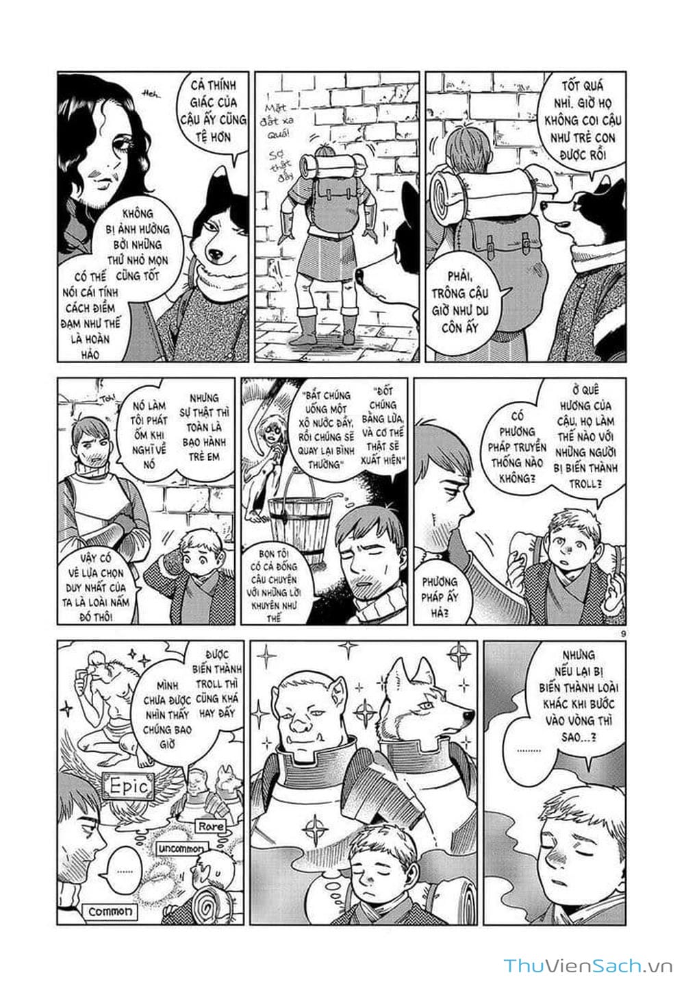 Truyện Tranh Mỹ Vị Hầm Ngục - Dungeon Meshi trang 4